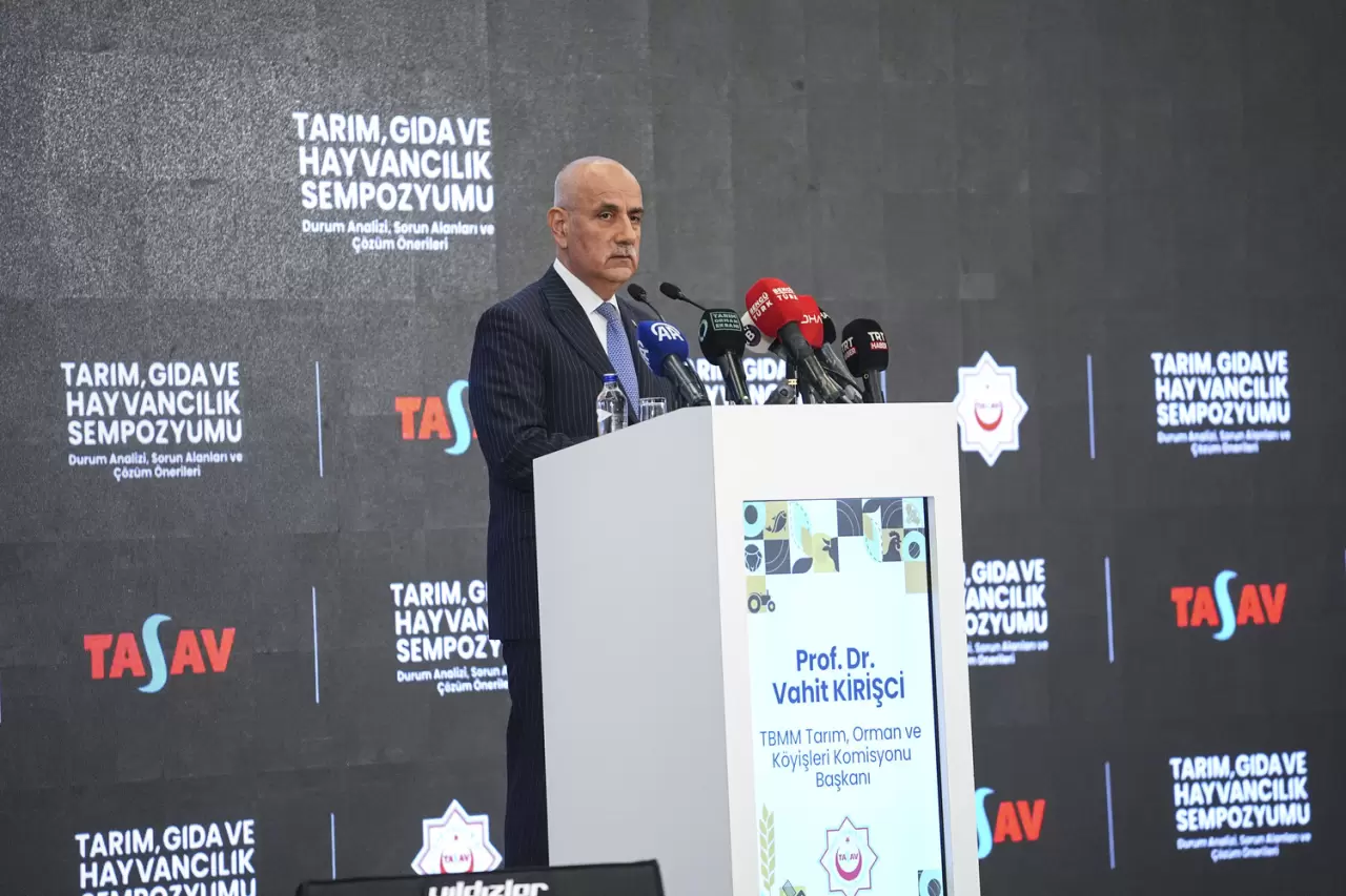 Cevdet Yılmaz Tarım, Gıda ve Hayvancılık Sempozyumu'nda konuştu 12