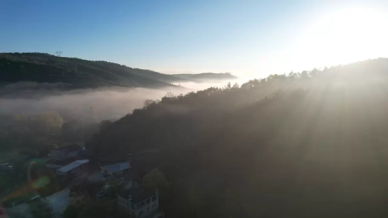 Arnavutköy Boğazköy’de sis masalı 3