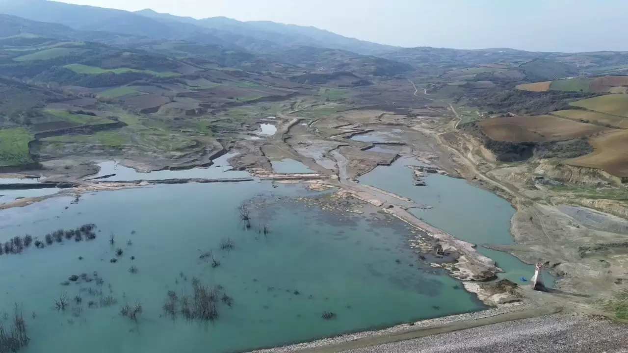 Tekirdağ’da Naip Barajı alarm veriyor 2