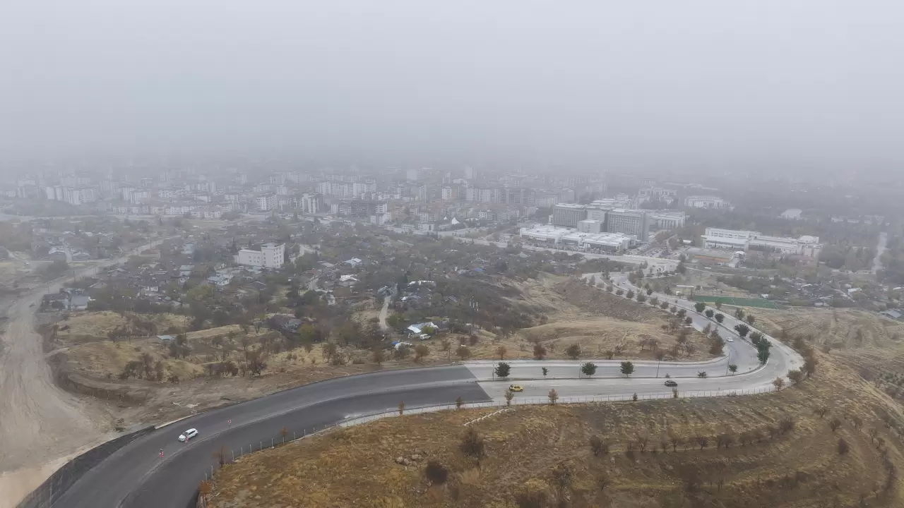 Şehir 200 metre yükseklikten neredeyse kayboldu 1