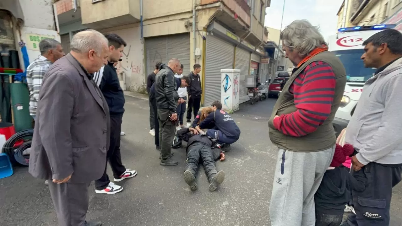 Çorlu’da motosiklet kazaları! İki ayrı kaza 2 yaralı 6