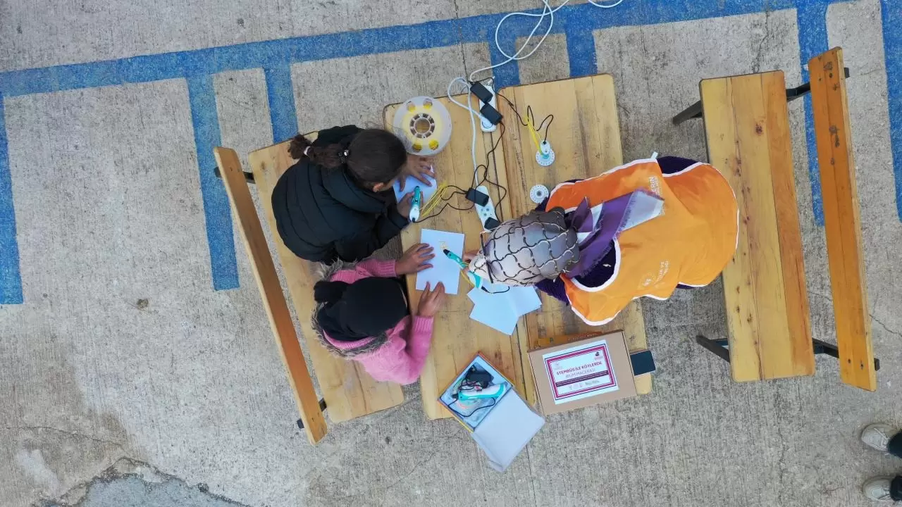 Öğretmenler kırsaldaki öğrencilere bilim ve teknoloji taşıyor 11