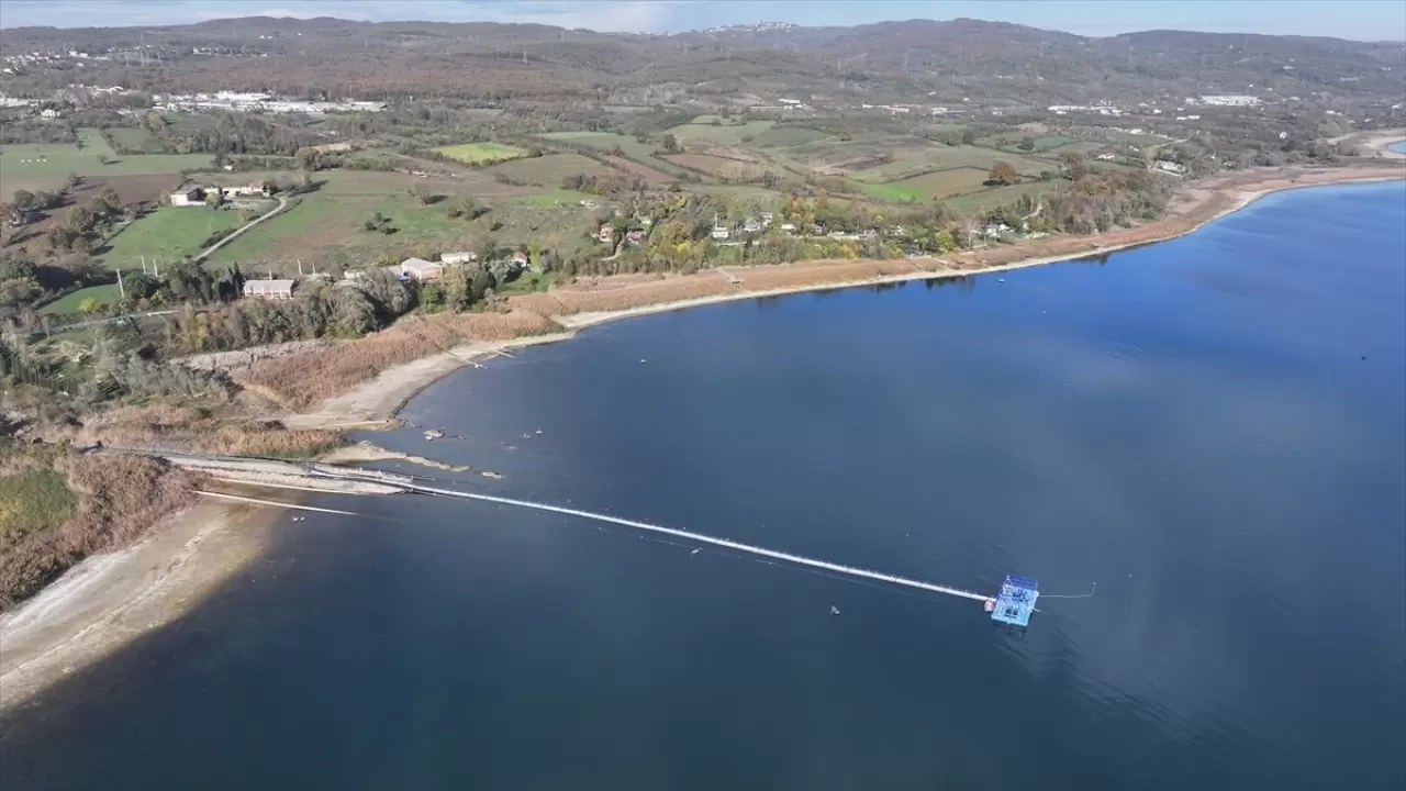 Sapanca Gölü'nde su stresini azaltmak için tedbirler artırıldı 1