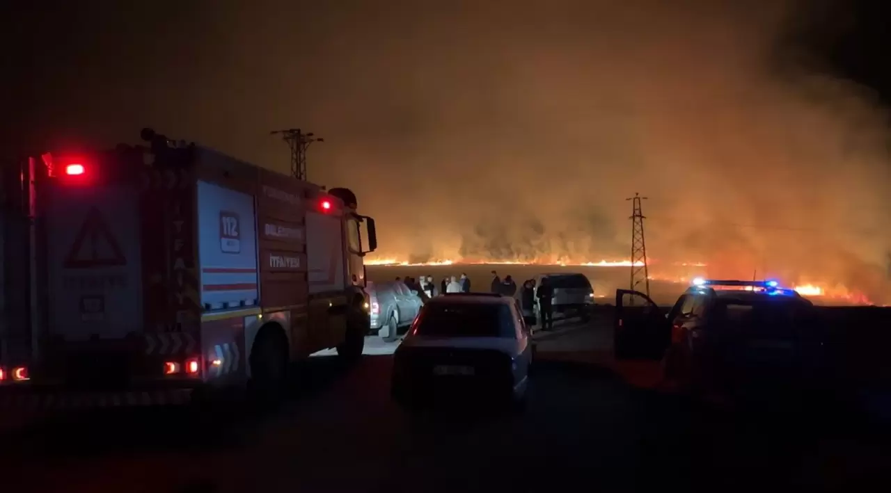 Kuş cenneti Nehil Sazlığı'nda yangın! 6