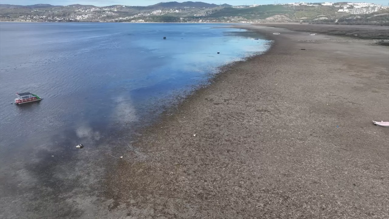 Sapanca Gölü'nde su stresini azaltmak için tedbirler artırıldı 12
