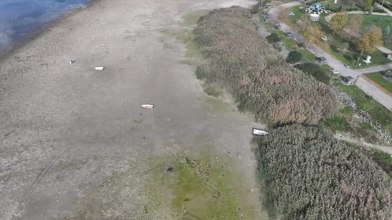 Sapanca Gölü'nde su stresini azaltmak için tedbirler artırıldı 9