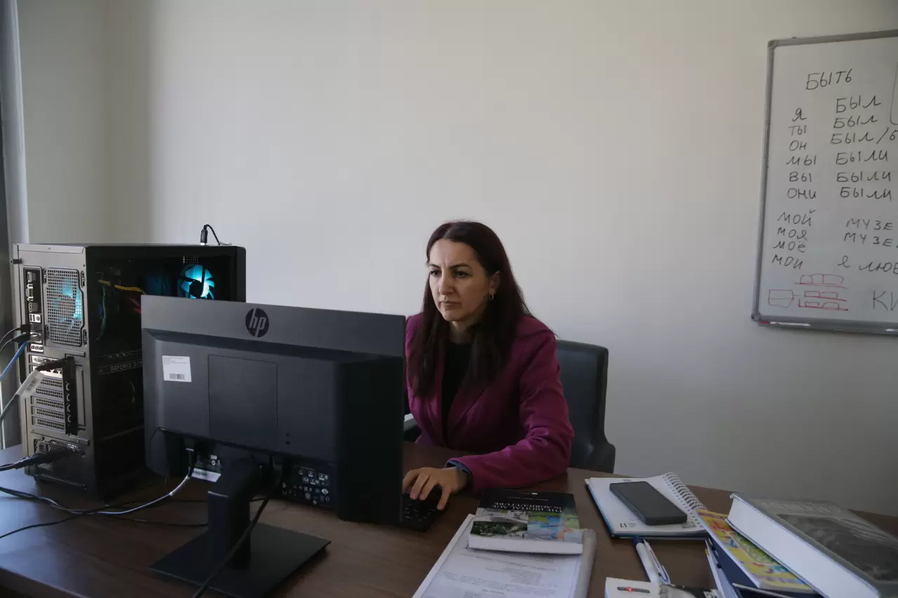 Ahıska Türkü akademisyen Türkiye'de öğrenci yetiştiriyor 1