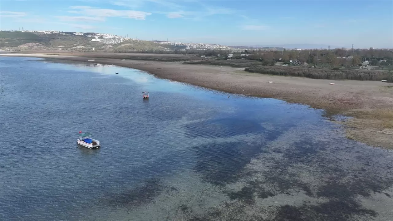 Sapanca Gölü'nde su stresini azaltmak için tedbirler artırıldı 7