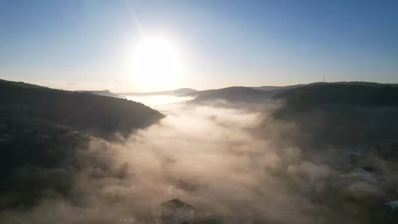 Arnavutköy Boğazköy’de sis masalı 6