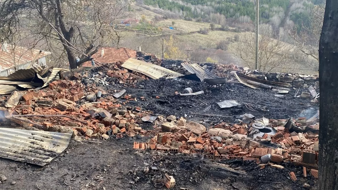 Alevlere teslim olan evde yanarak hayatını kaybetti 4