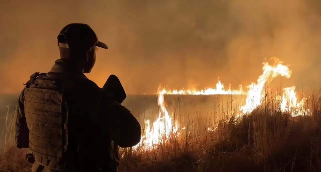 Kuş cenneti Nehil Sazlığı'nda yangın! 3