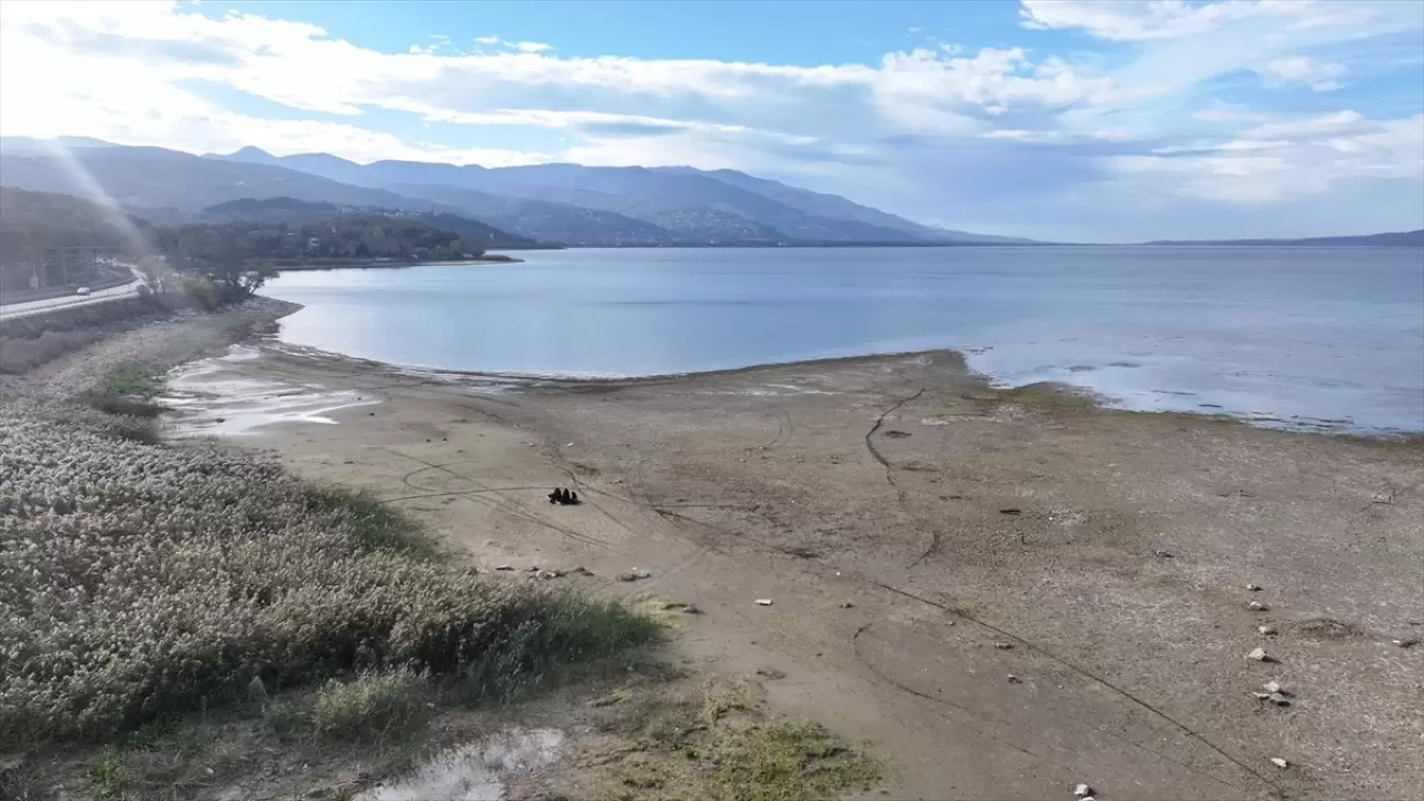 Sapanca Gölü'nde su stresini azaltmak için tedbirler artırıldı 8