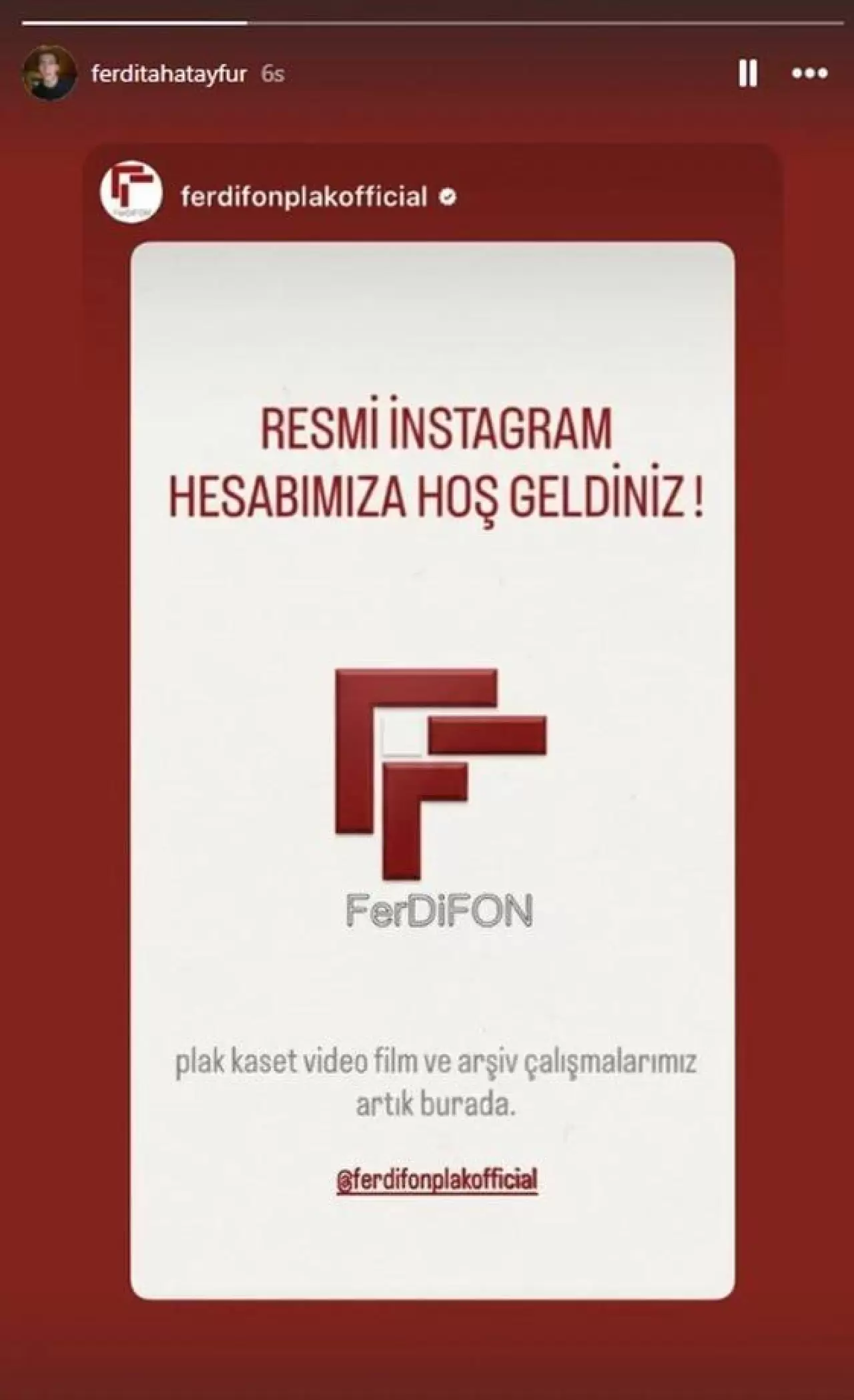 Ferdi Tayfur'un oğlu sosyal medyadan duyurdu! 6