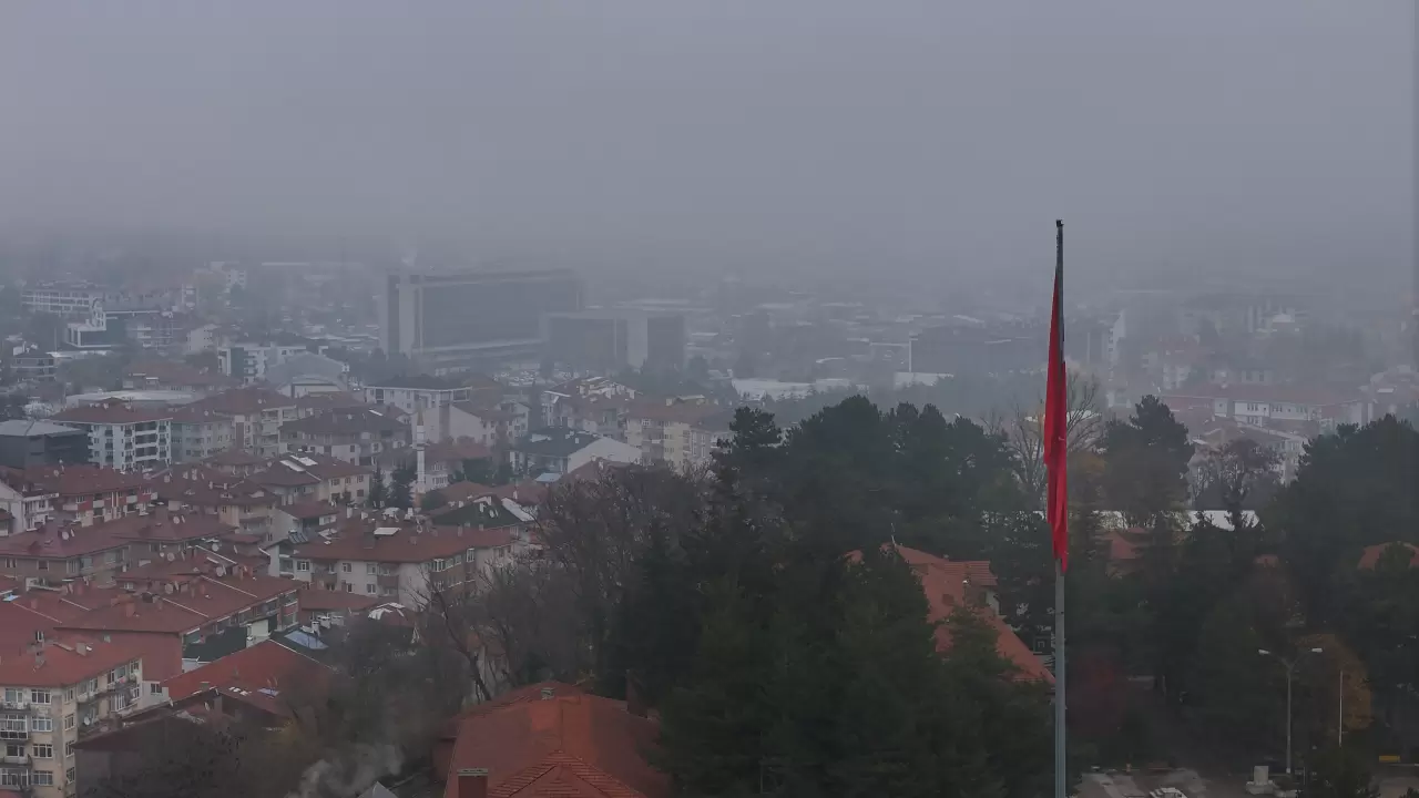 Bolu’da sis etkili oluyor! 6