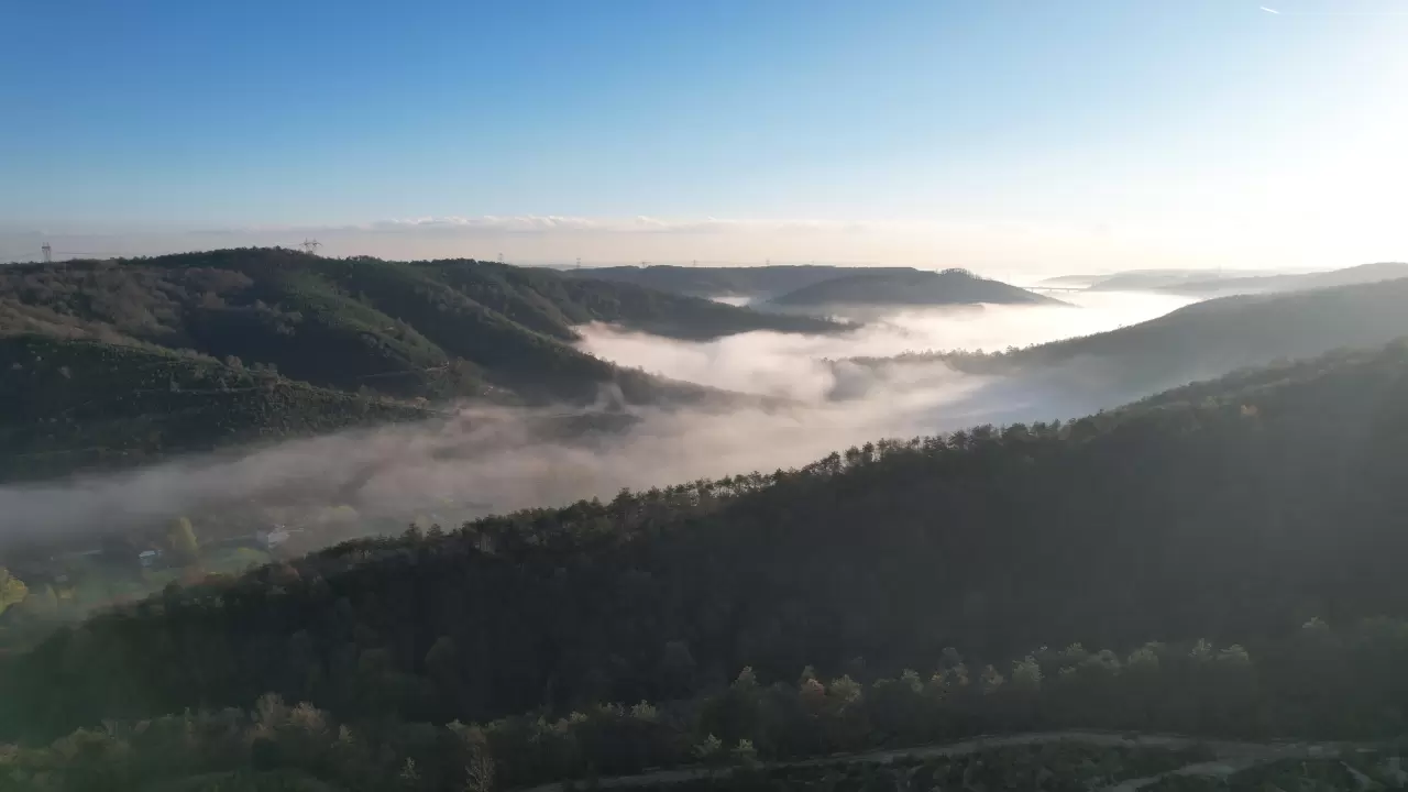 Arnavutköy Boğazköy’de sis masalı 4