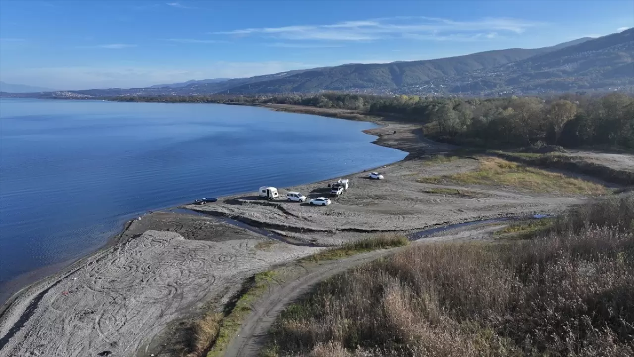 Sapanca Gölü'nde su stresini azaltmak için tedbirler artırıldı 2