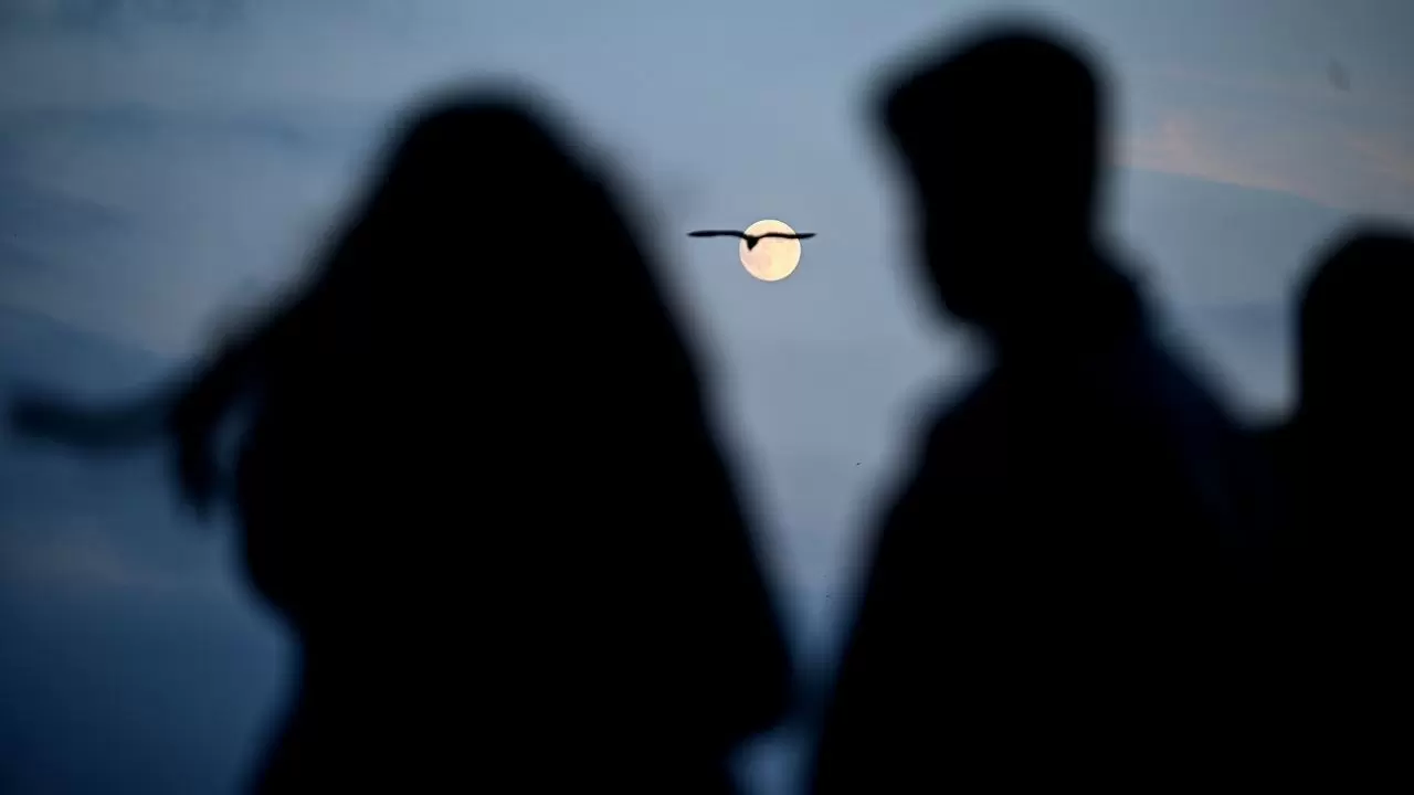 İstanbul gecesi Dolunayla büyülendi! 5