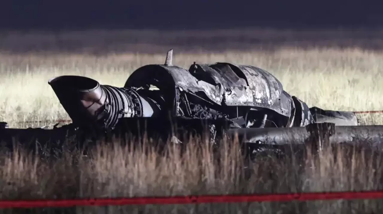 Düşen C-130 tipi kargo uçağından ilk görüntüler geldi 1