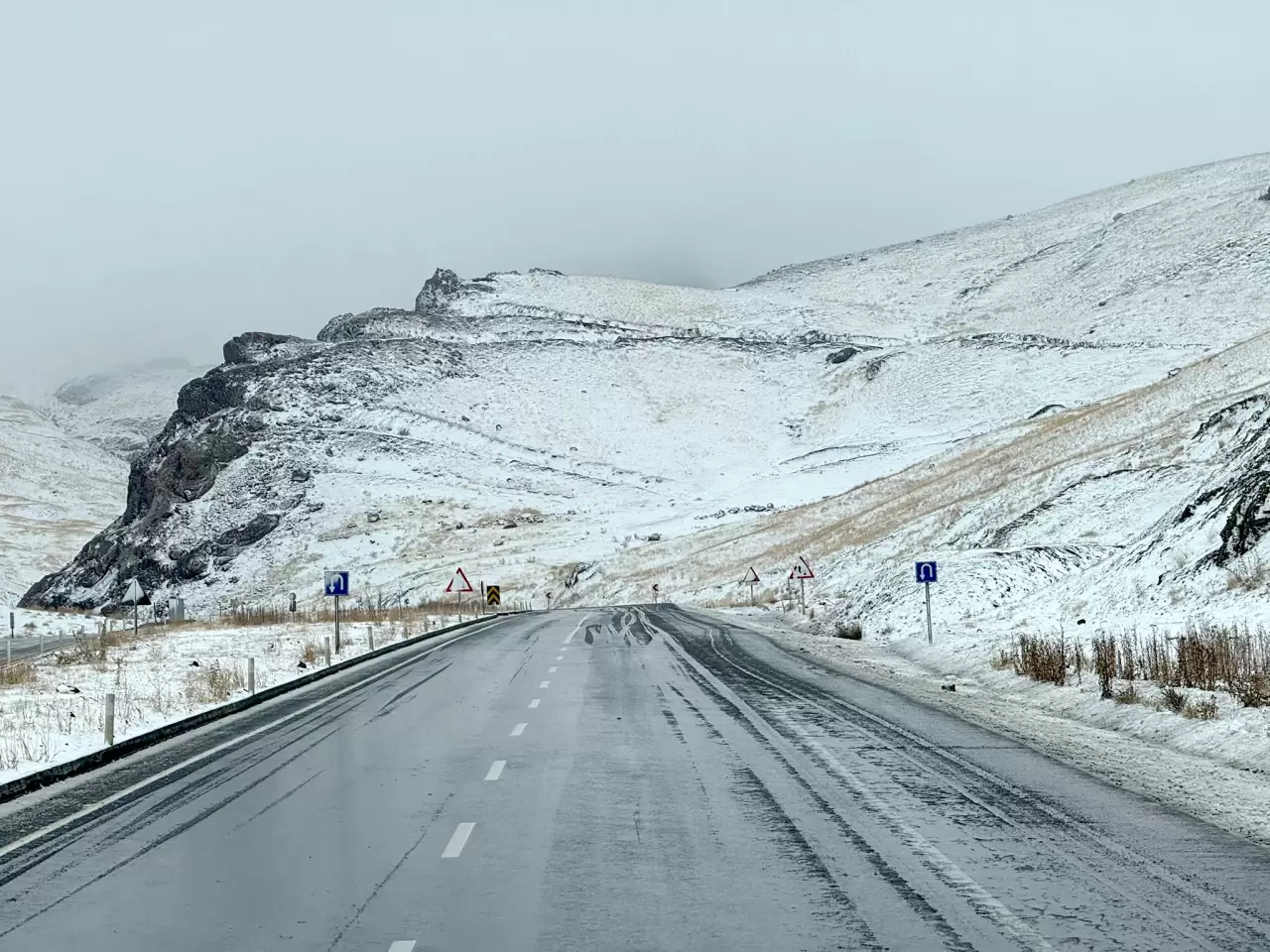 Türkiye’nin yüksek kesimlerinde kar etkili: Beyaz örtü geniş alanları kapladı 3