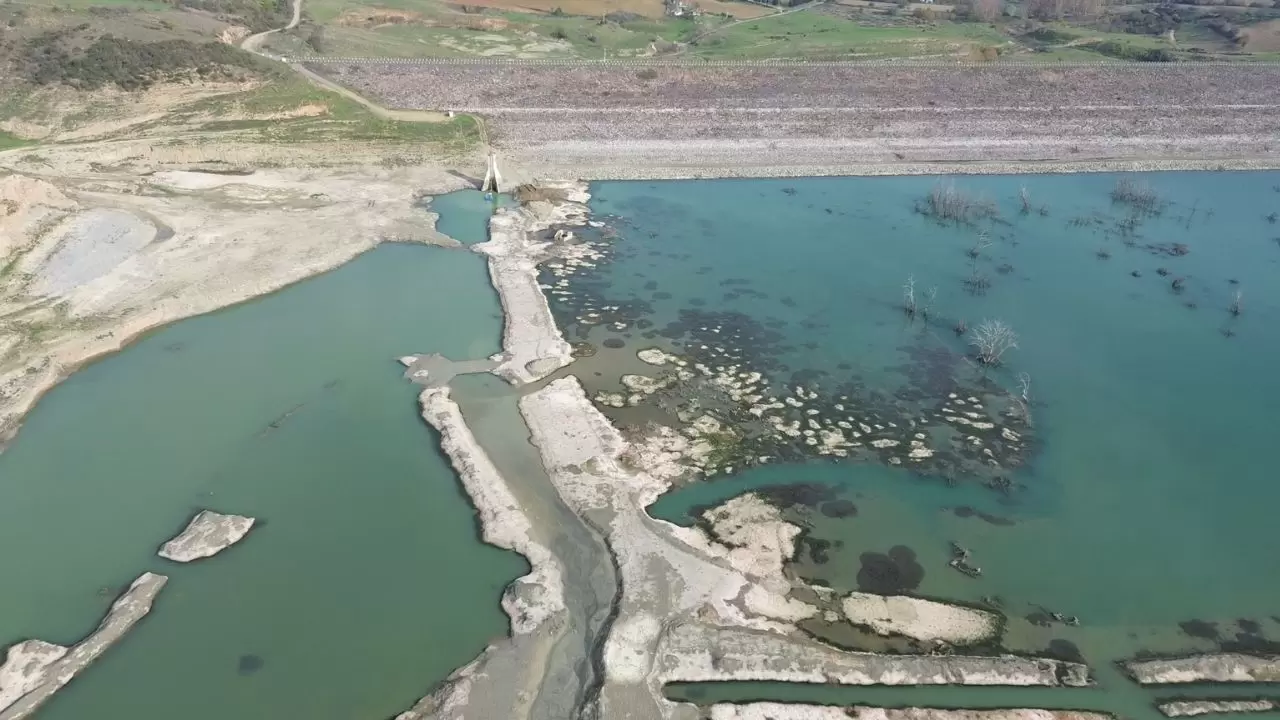 Tekirdağ’da Naip Barajı alarm veriyor 1