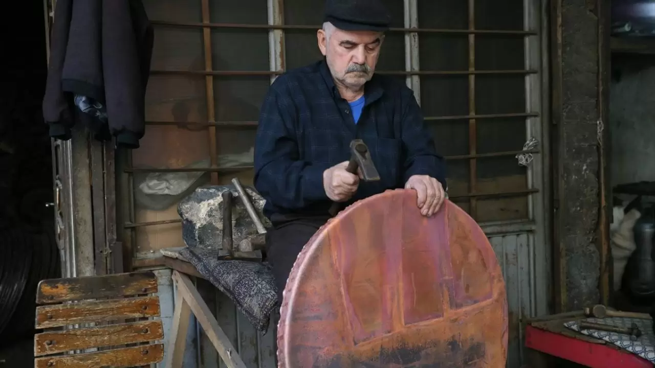 Bakırcılığın Kahramanmaraş'taki son temsilcileri mesleği yaşatmaya çalışıyor 2