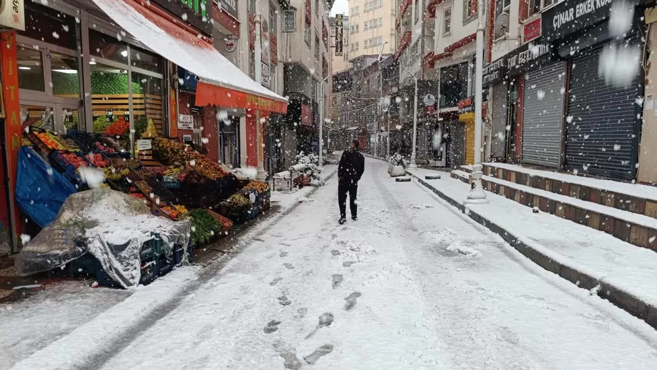 Doğu’da kış yüzünü gösterdi: 3 il beyaza büründü 13