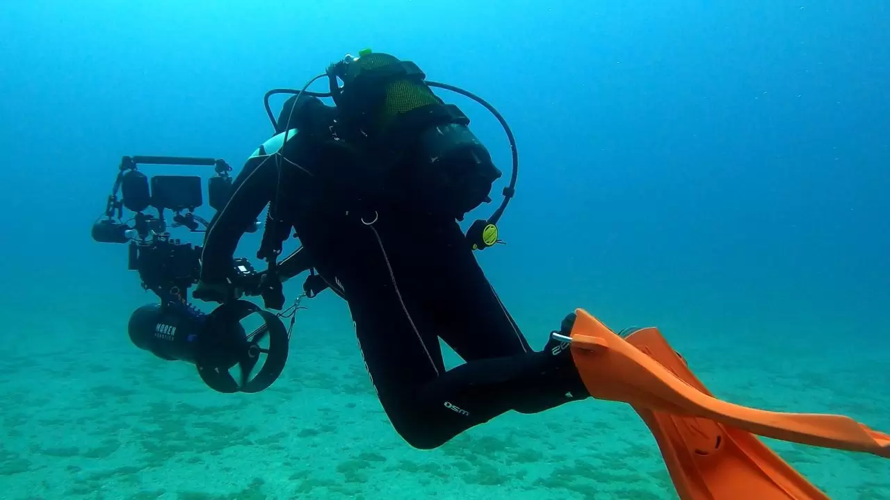 Yerli üretim sualtı scooterı görevde 5