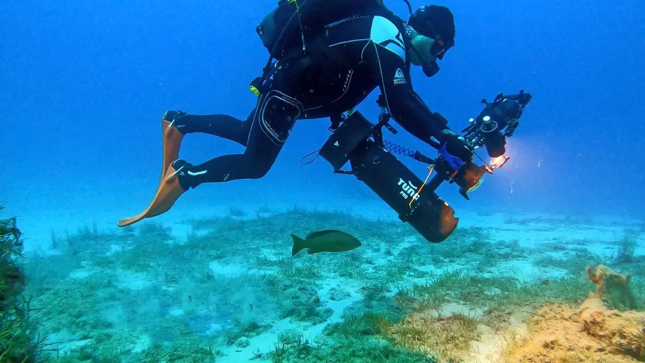 Yerli üretim sualtı scooterı görevde 2