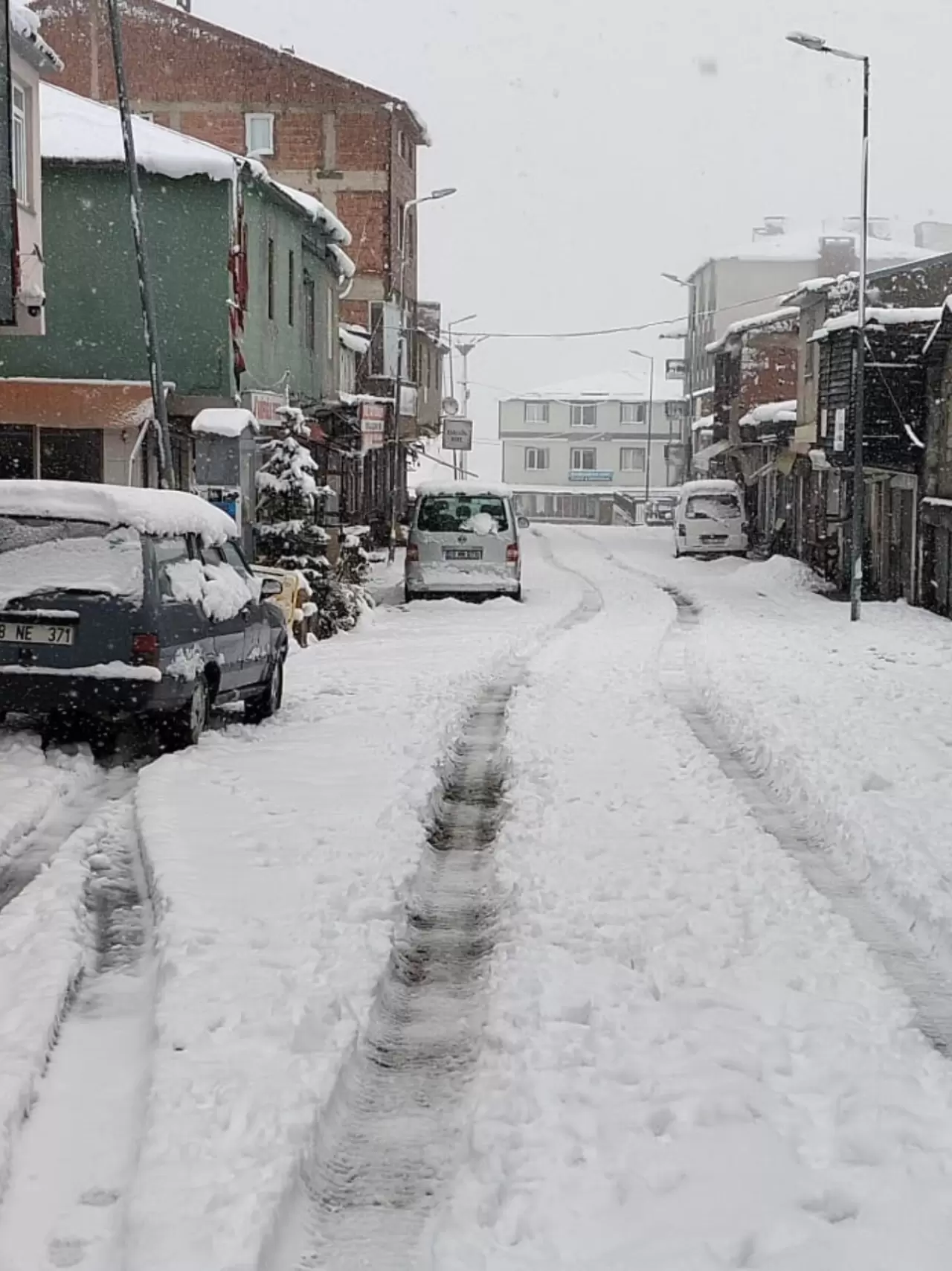 Giresun yaylaları beyaza büründü 2