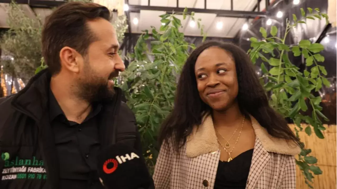 Adana'ya Afrikalı gelin! 2