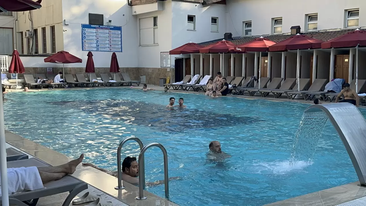 Termal’de kış yoğunluğu! Kaplıcalarda doluluk yüzde 80’e ulaştı 6