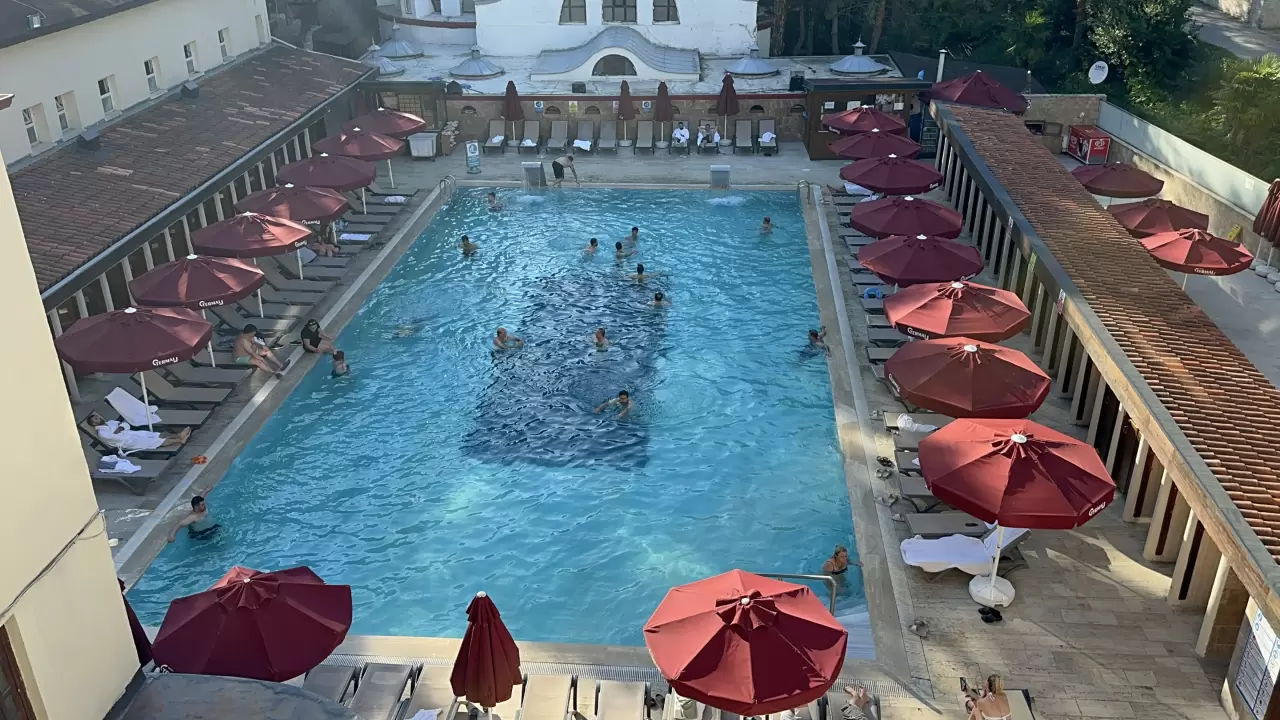 Termal’de kış yoğunluğu! Kaplıcalarda doluluk yüzde 80’e ulaştı 1