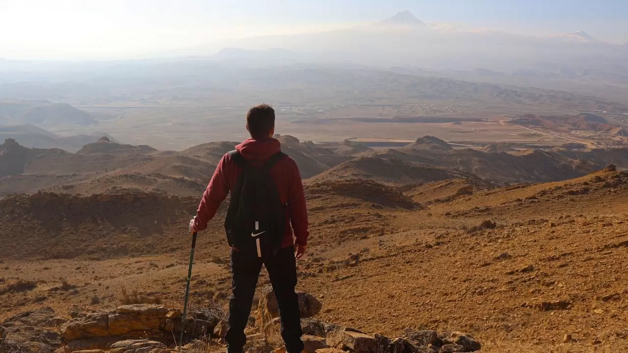 Sis Iğdır’ı esir aldı! Tekelti Dağı gözden kayboldu 4