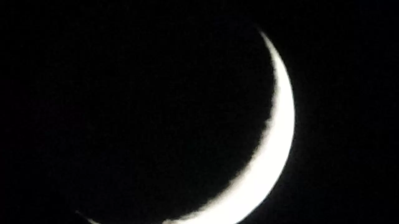 Van semalarında yılın son hilal manzarası 3