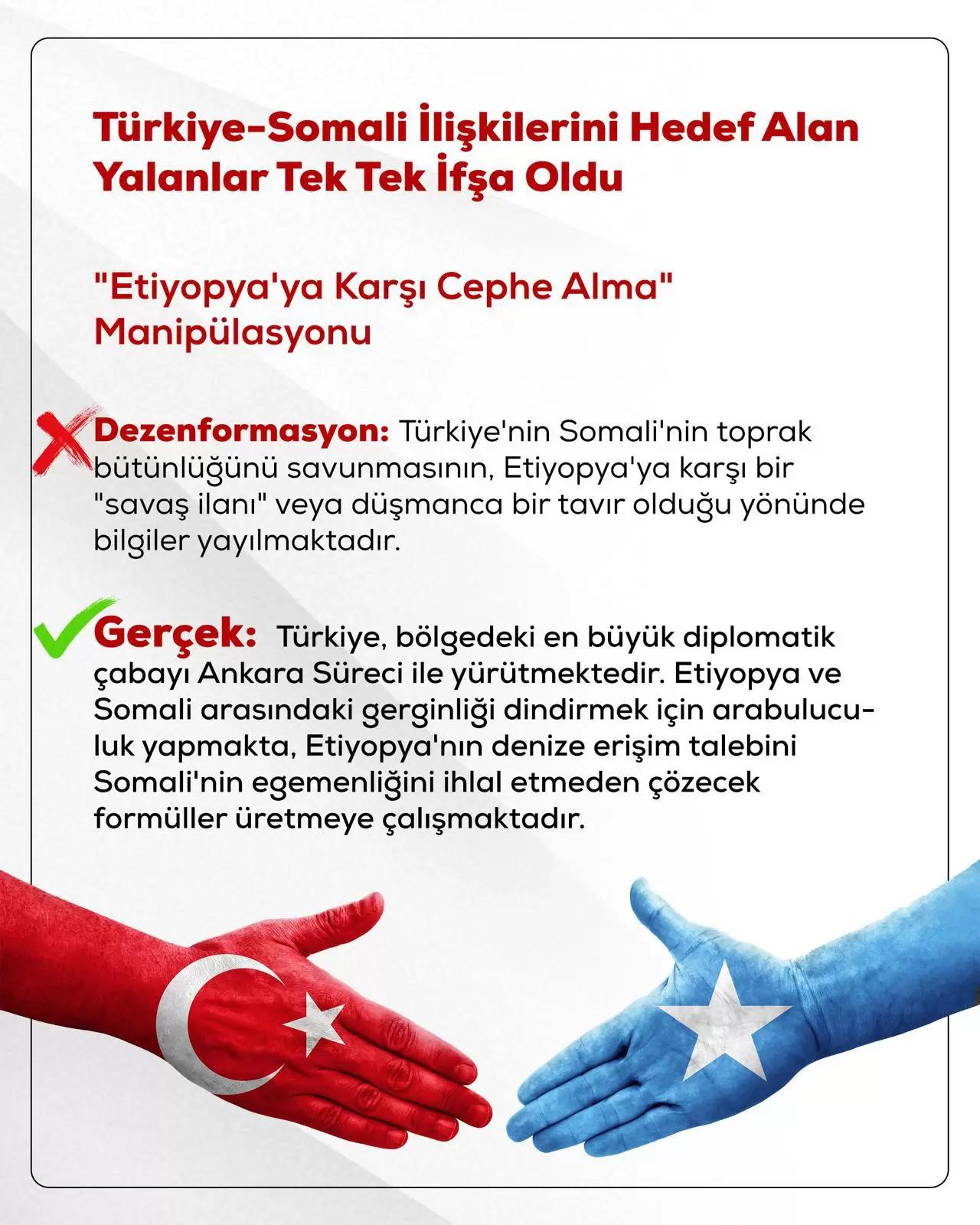 Somaliland konusunda Türkiye’yi hedef alan dezenformasyonlar 2