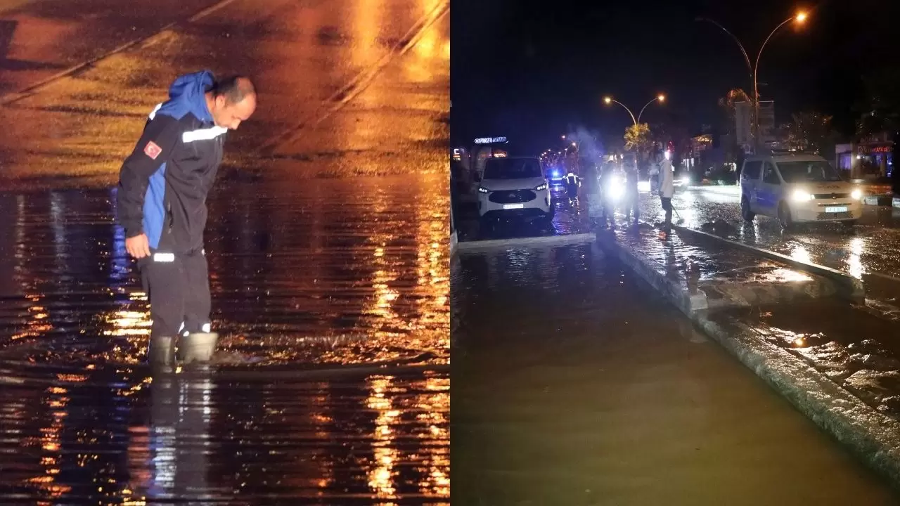 Bodrum’u gece vuran sağanak felaketi: Duvar çöktü, yollar göle döndü 2