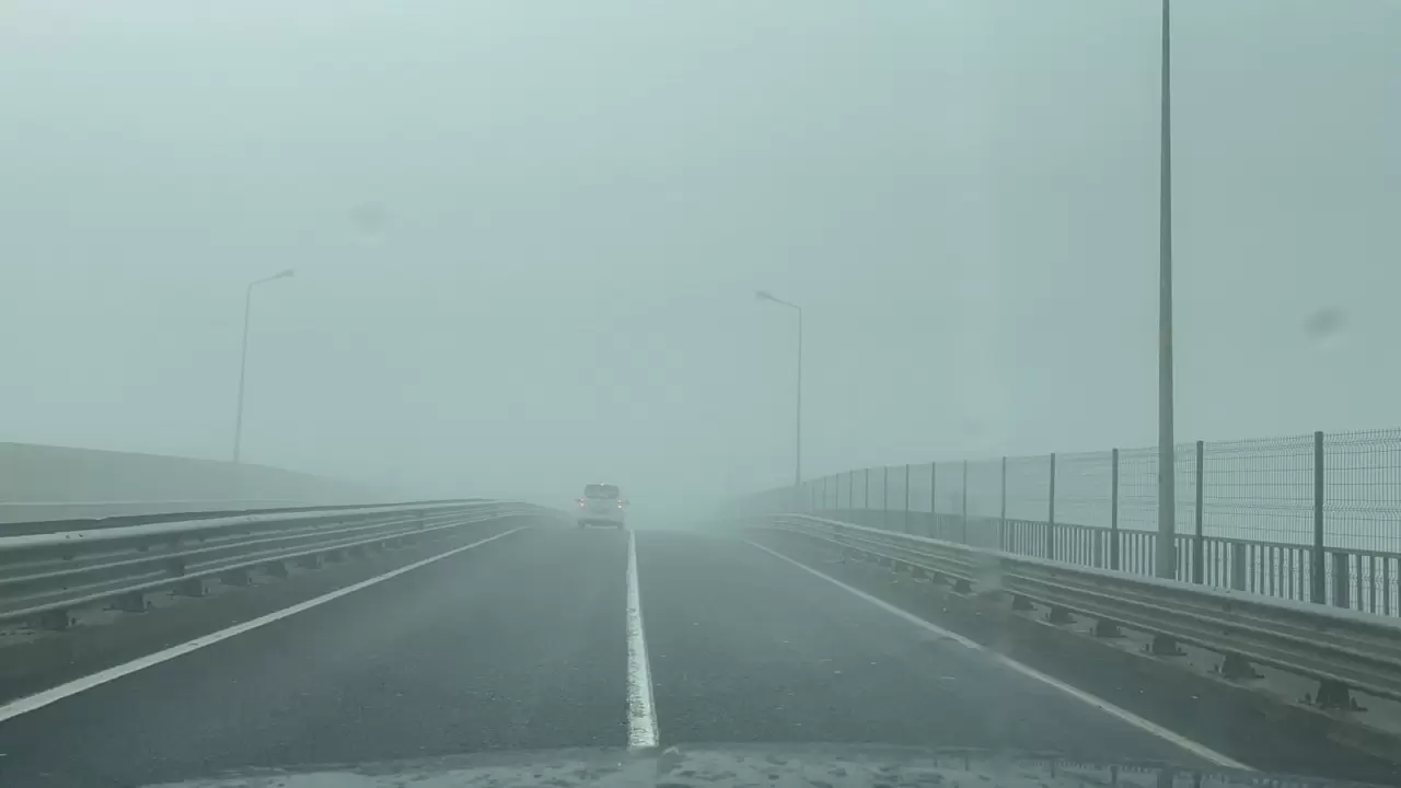 Diyarbakır’da sis etkili! Görüş mesafesi düştü 5