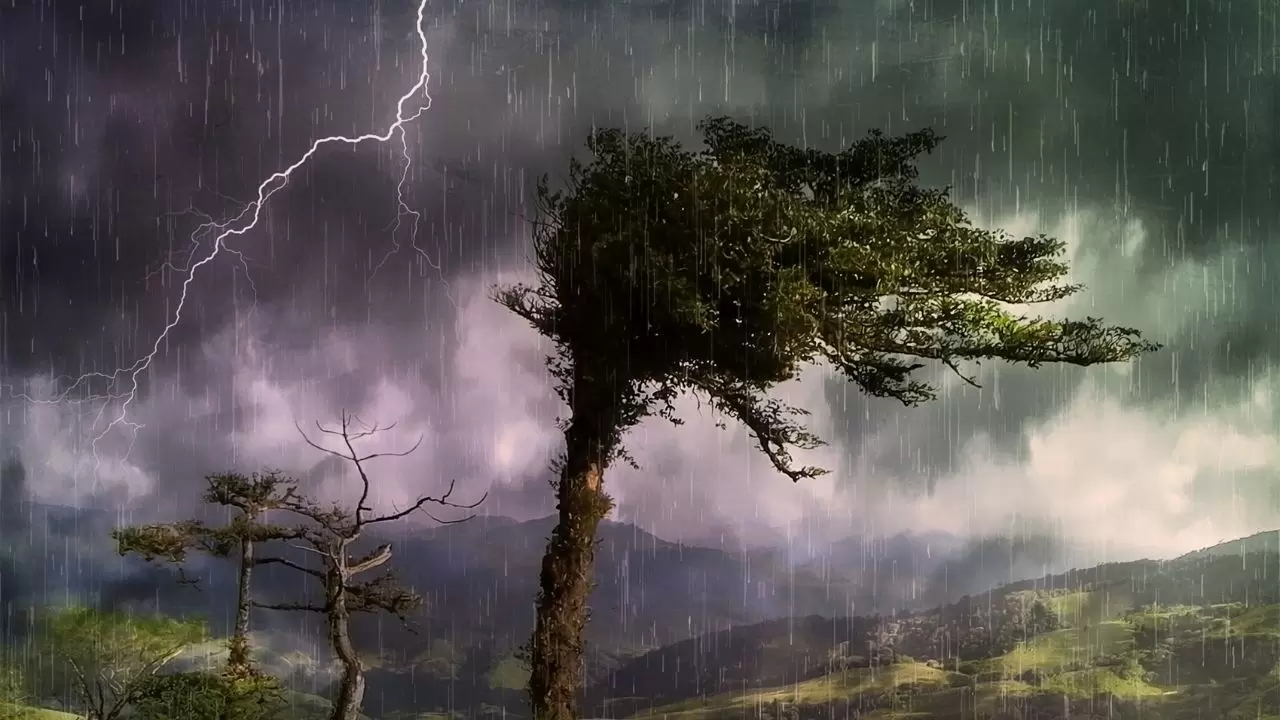 Meteoroloji'den 11 bölge için kuvvetli yağış ve fırtına uyarısı 3