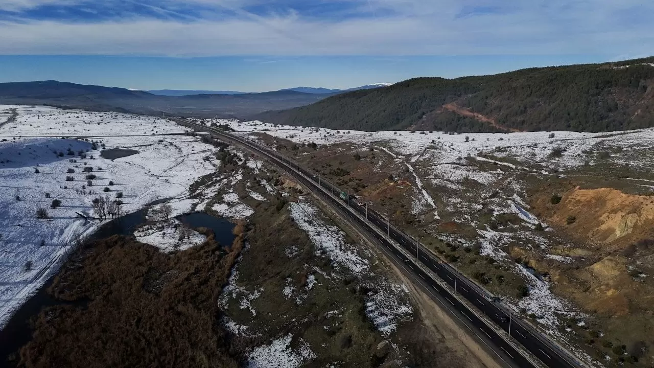 Kar sonrası güneş sürprizi! Bolu Gerede’de kartpostallık görüntüler 1