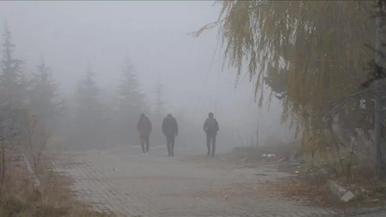 Hava bir anda değişiyor! Meteoroloji uyardı: Yağmur, kar, sis kapıda 4