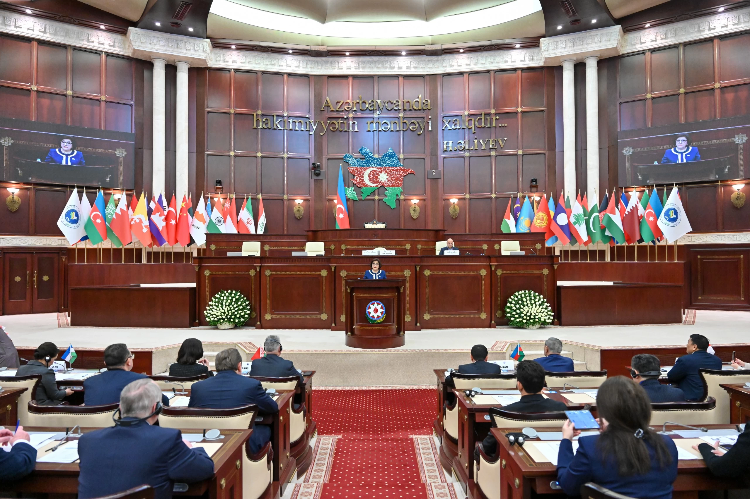 15. Asya Parlamenter Asamblesi Azerbaycan'da toplandı 3