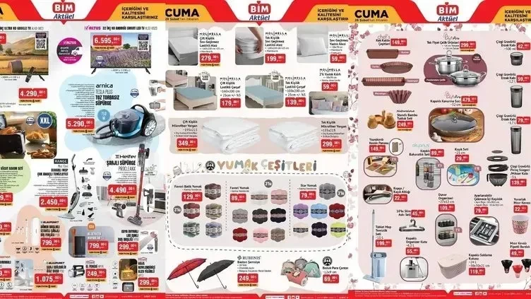 Bim'de Mutfak ve Spor Ürünlerinde Büyük İndirimler! 28 Şubat 2025 Aktüel Ürünler Satışta 1