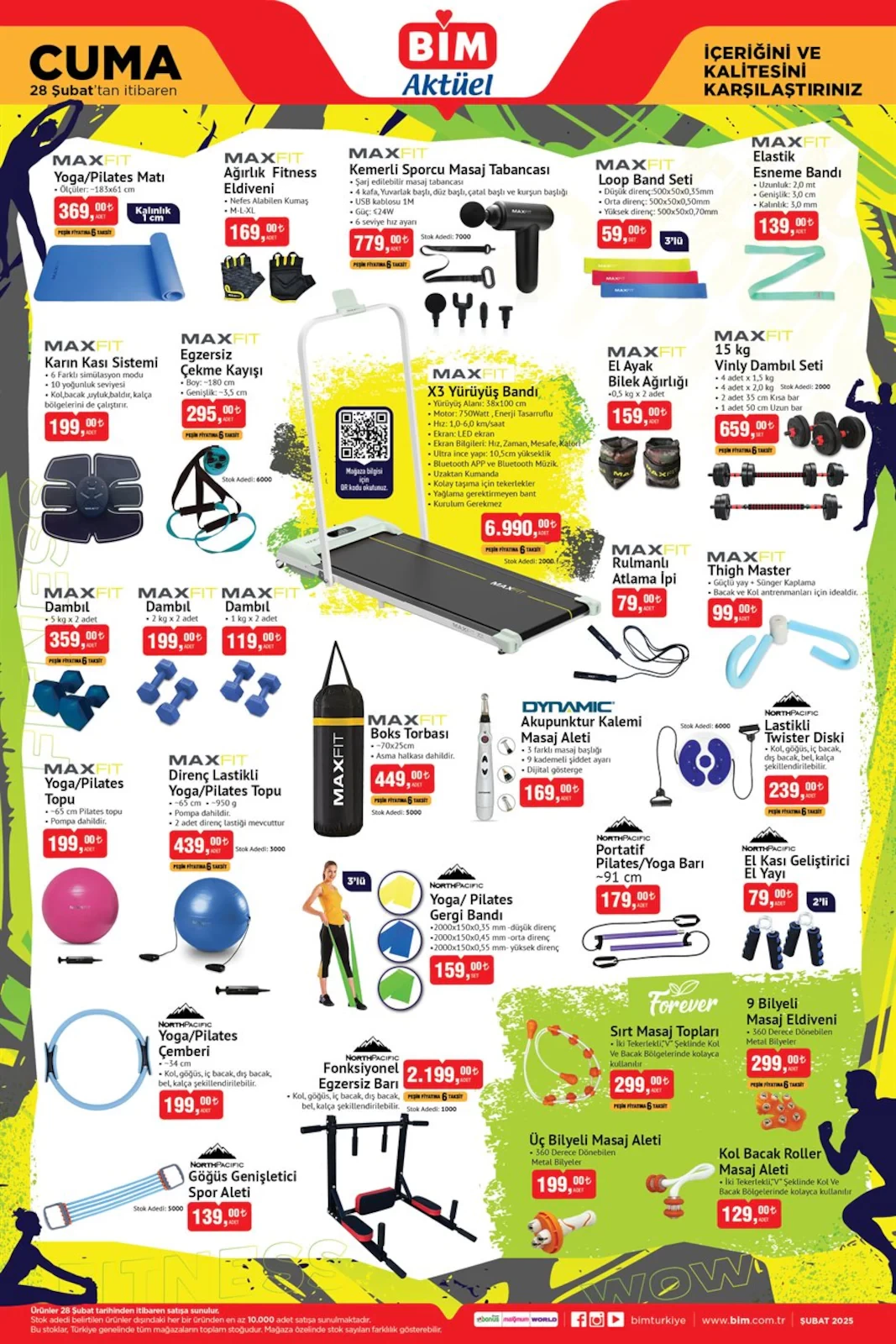 Bim'de Mutfak ve Spor Ürünlerinde Büyük İndirimler! 28 Şubat 2025 Aktüel Ürünler Satışta 2