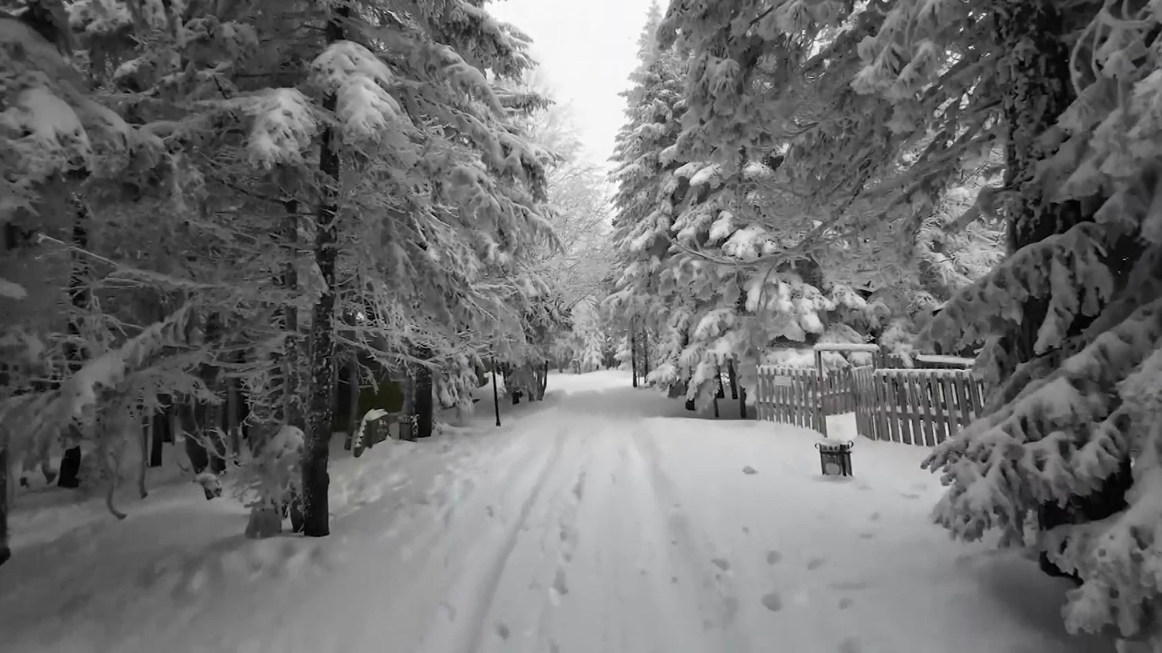 Uludağ'da kartpostallık görüntüler 1