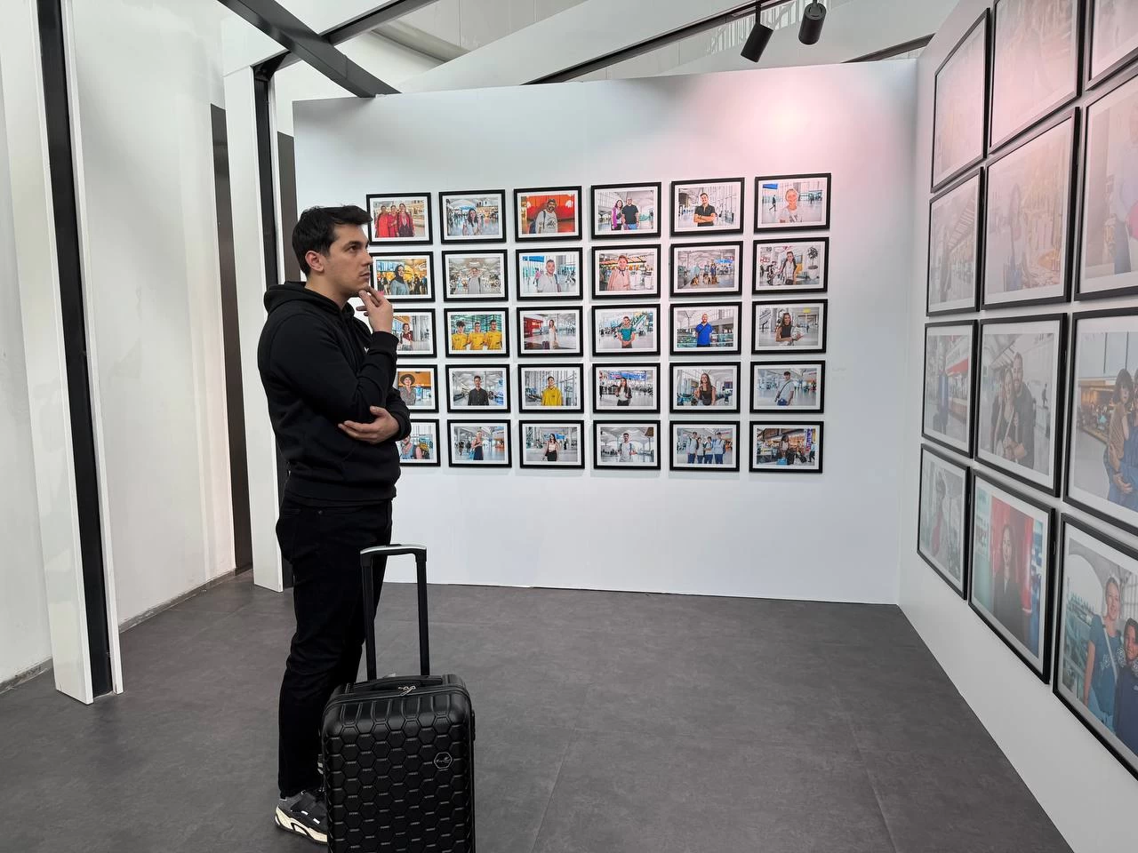 "İGA'nın Yüzleri/Bastığım Yerdeyim" fotoğraf sergisi, İstanbul Havalimanı'nda açıldı 2