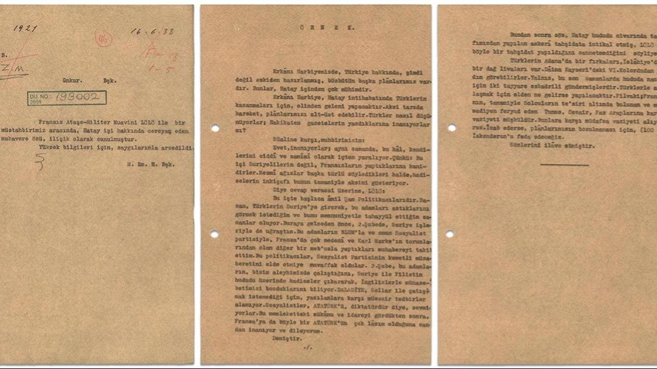 MİT Troçki'nin sürgünüyle ilgili ''Sovyet'' raporunu paylaştı 8