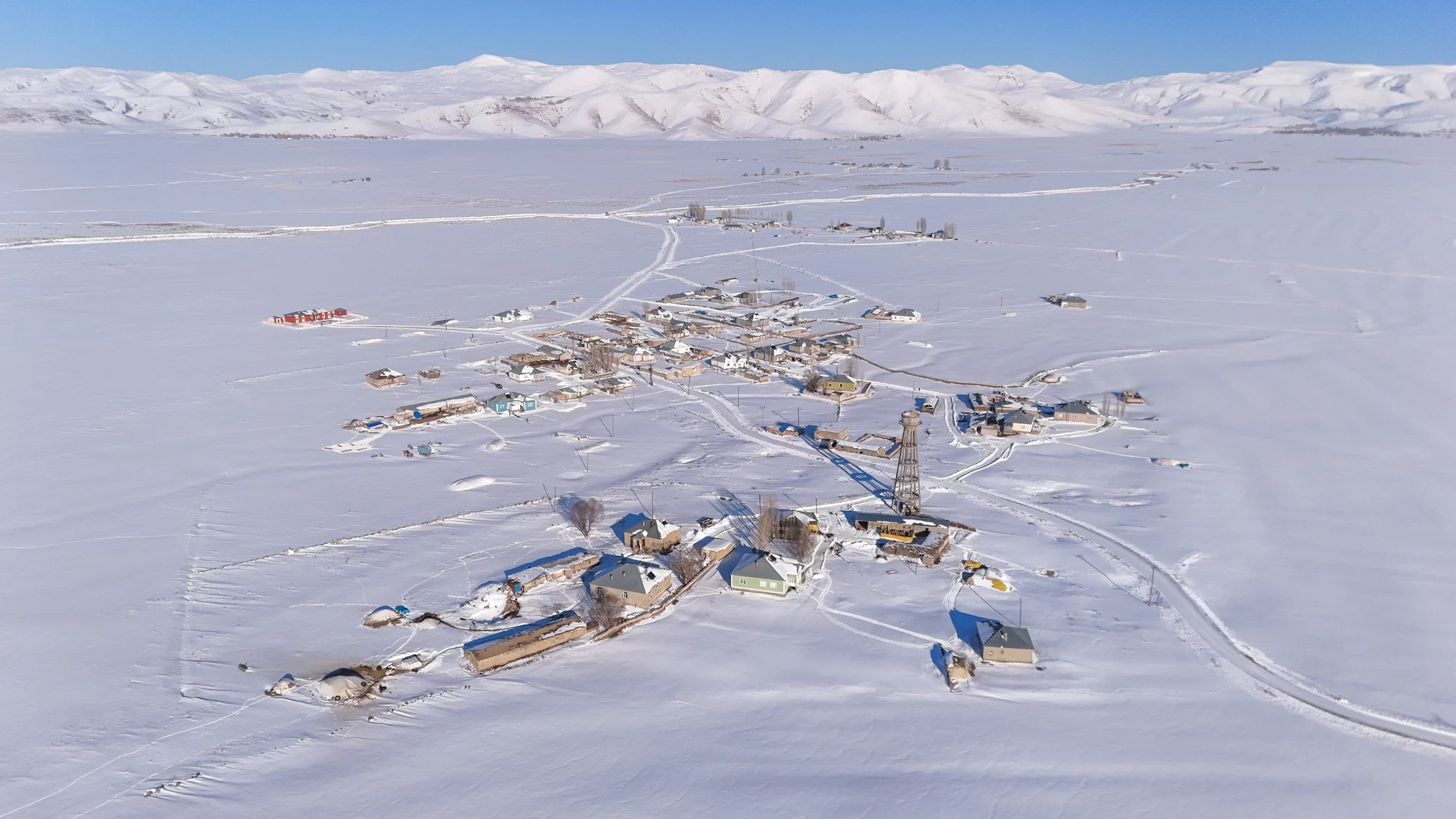 Van'da Çubuklu Çayı buz tuttu 4