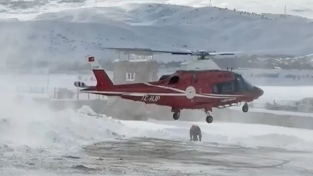 Varto’da kritik müdahale: Yoğun kış şartlarına rağmen yenidoğan bebek için seferberlik 4
