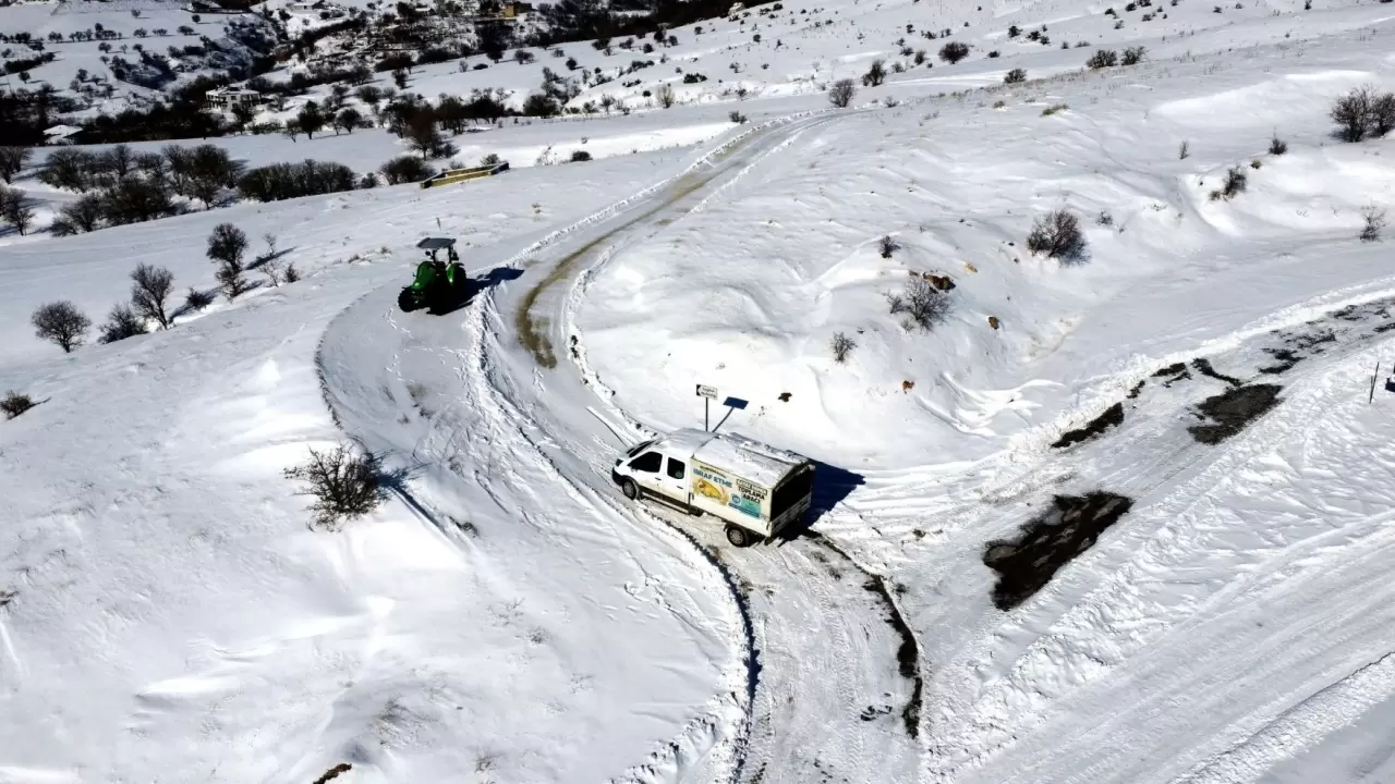 Elazığ’da kar altında hayvanlara destek seferberliği: Sokaklar mama dolu! 9