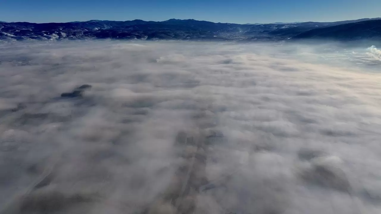 Sürücüler zor anlar yaşadı: Anadolu Otoyolu sisle kaplandı 8